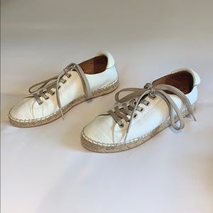 Maypol White leather Shoes Size 37 EU (7 US)